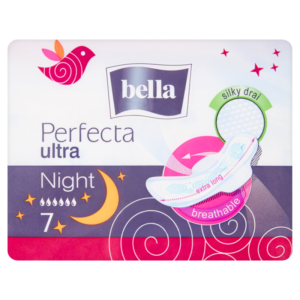 Bella Perfecta Ultra Night Silky Drai Podpaski higieniczne 7 sztuk