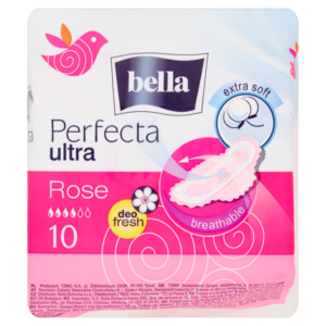 Bella Perfecta Ultra Rose Podpaski higieniczne 10 sztuk