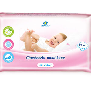 Chusteczki nawilżane 72 szt. Lewiatan