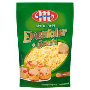 Mlekovita Ser Ementaler + Gouda wiórki 100 g