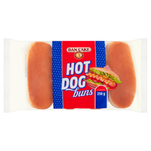 Dan Cake Bułki pszenne do hot dogów 250 g (4 x 62,5 g)