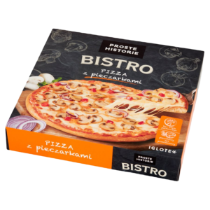 Proste Historie Pizza z pieczarkami 415g