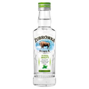 Żubrówka Biała z nutą mięty Wódka smakowa 200 ml