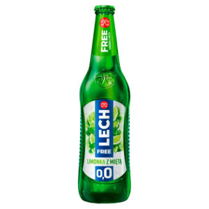 Lech Free Piwo bezalkoholowe limonka z miętą 500 ml