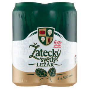 Žatecký Světlý Ležák Piwo jasne pełne 4 x 500 ml