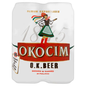Okocim O.K. Beer Piwo jasne 4 x 500 ml