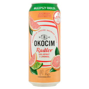 Okocim Radler Grejpfrut z limonką Piwo z lemoniadą 500 ml