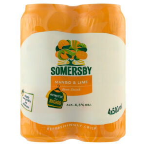 Somersby Napój piwny o smaku mango i limonki 4 x 500 ml