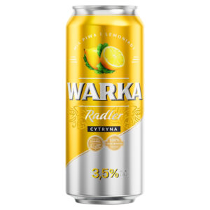 Warka Radler Piwo z lemoniadą o smaku cytrusowym 500 ml