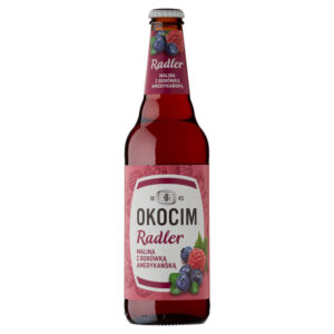 Okocim Radler Piwo z lemoniadą malina z borówką amerykańską 500 ml