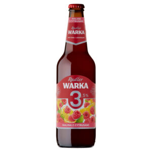 Warka Radler Piwo z lemoniadą o smaku maliny z cytrusami 500 ml