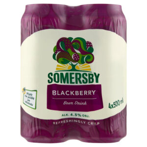 Somersby Napój piwny o smaku jeżynowym 4 x 500 ml