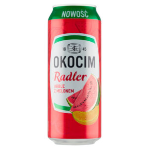 Okocim Radler Piwo arbuz z melonem 500 ml