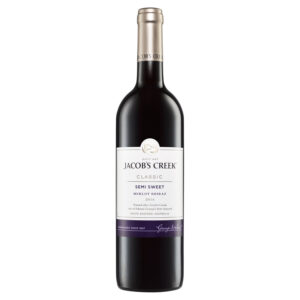 Jacob's Creek Merlot Shiraz Wino czerwone półsłodkie australijskie 750 ml