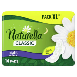 Naturella Classic Night Camomile Podpaski ze skrzydełkami x14