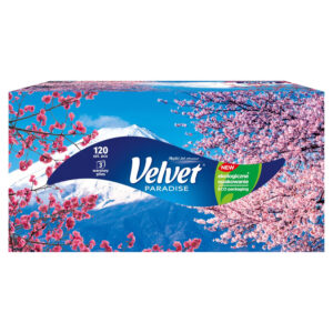 Velvet Paradise Chusteczki uniwersalne 3 warstwy 120 sztuk
