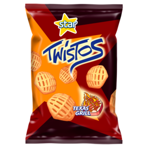 Star Twistos Przekąski ziemniaczane o smaku grillowanego mięsa 70 g