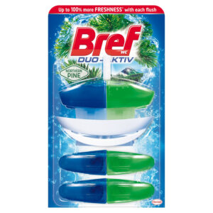 Bref WC Duo-Aktiv Northern Pine Zawieszka do muszli WC 3 x 50 ml