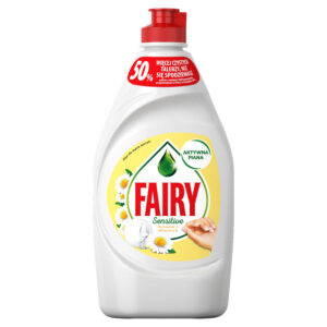 Fairy Sensitive Rumianek z witaminą E Płyn do mycia naczyń 450 ml