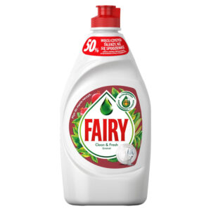Fairy Clean & Fresh Granat Płyn do mycia naczyń 450 ml