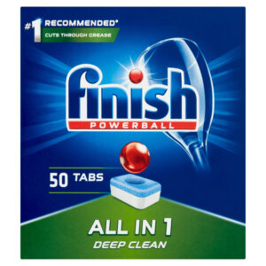 Finish All in 1 Tabletki do mycia naczyń w zmywarce 800 g (50 sztuk)