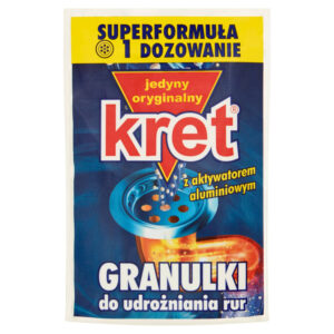 Kret Granulki do udrożniania rur 40 g