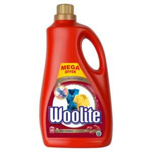 Woolite Płyn do prania tkanin do kolorów z keratyną 3,6 l (60 prań)