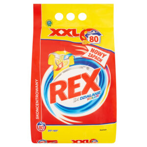 Rex Kolor XXL Proszek do prania tkanin kolorowych 6 kg (80 prań)