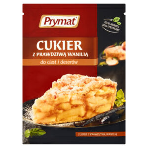 Prymat Cukier z prawdziwą wanilią do ciast i deserów 10 g