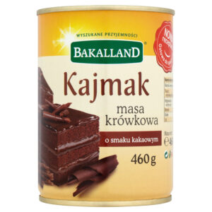 Bakalland Kajmak masa krówkowa o smaku kakaowym 460 g