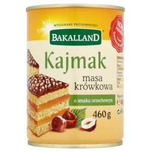Bakalland Kajmak masa krówkowa o smaku orzechowym 460 g