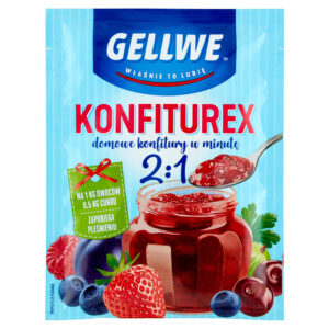 Gellwe Konfiturex 2:1 Środek żelujący do konfitur i dżemów 40 g