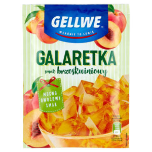 Gellwe Galaretka smak brzoskwiniowy 75 g