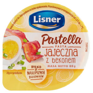 Lisner Pastella Pasta jajeczna z bekonem 80 g