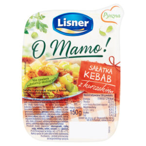 Lisner O Mamo! Sałatka kebab z kurczakiem 150 g