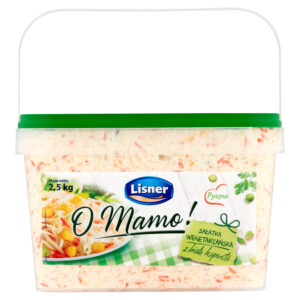 Lisner O Mamo! Sałatka wegetariańska z białą kapustą 2,5 kg
