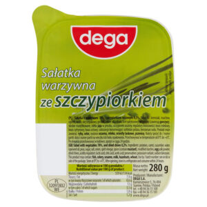 Dega Sałatka warzywna ze szczypiorkiem 280 g