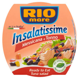 Rio Mare Insalatissime Messicana e Tonno Gotowe danie z warzyw i tuńczyka 160 g