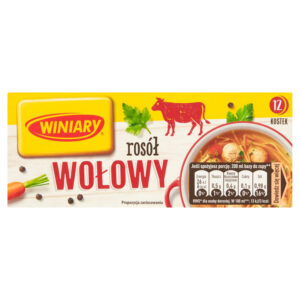 Winiary Rosół wołowy 120 g (12 sztuk)