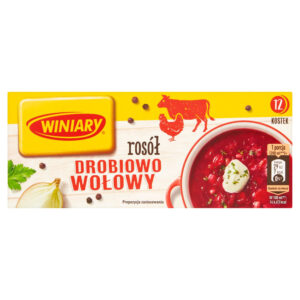 Winiary Rosół drobiowo-wołowy 120 g (12 sztuk)