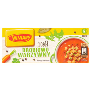 Winiary Rosół drobiowo warzywny 120 g (12 sztuk)