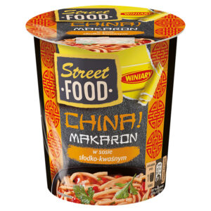 Winiary Street Food China! Makaron w sosie słodko-kwaśnym 54 g