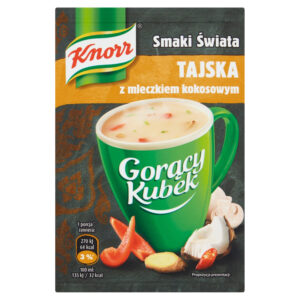 Knorr Gorący Kubek Smaki Świata Tajska z mleczkiem kokosowym 15 g