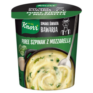 Knorr Smaki Świata Bawaria Puree szpinak z mozzarellą 47 g