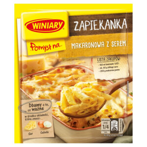 Winiary Pomysł na... Zapiekanka makaronowa z serem 47 g