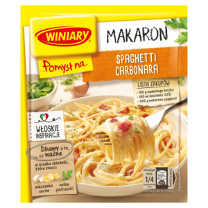 Winiary Pomysł na... Makaron spaghetti Carbonara 34 g