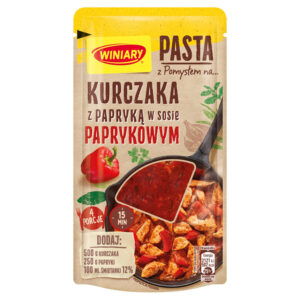 Winiary Pasta z pomysłem na... kurczaka z papryką w sosie paprykowym 80 g