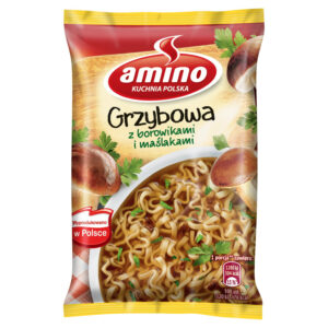 Amino Zupa błyskawiczna grzybowa z borowikami i maślakami 57 g