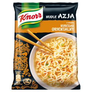 Knorr Nudle Azja Zupa-danie o smaku kurczak orientalny 70 g