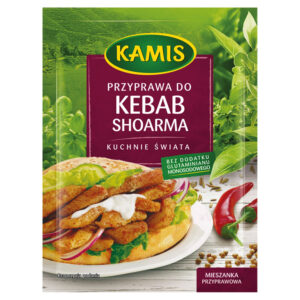Kamis Kuchnie świata Przyprawa do kebab shoarma Mieszanka przyprawowa 25 g
